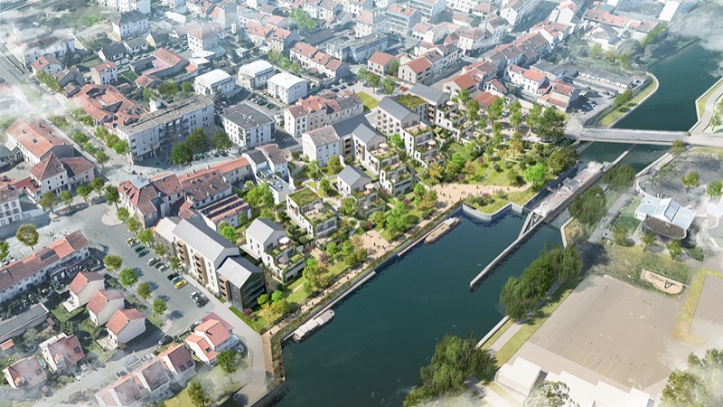 Quartier de l'écluse — EXP architectes